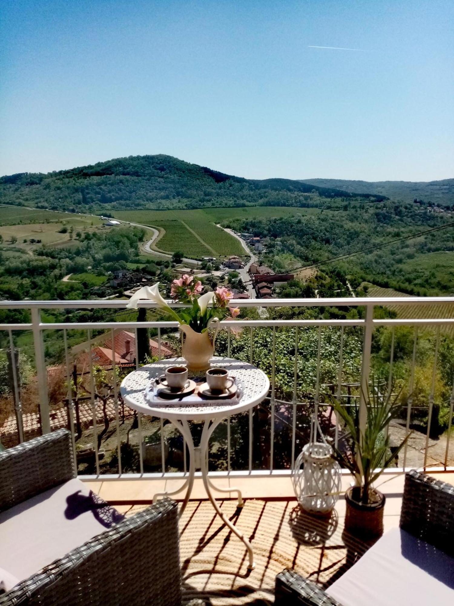 Studio Apartman Bel Vedere Motovun Eksteriør bilde